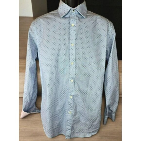 CON.STRUCT Slim Fit Stretch Shirt 16 34/35 Medium - Picture 1 of 7